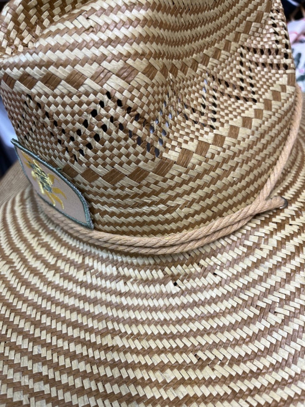 Anthropologie Wyeth Greet The Sun Lifeguard Hat One Size Needs Reshaping - Picture 4 of 7